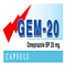 GEM-20 Omeprazole BP Capsule- 20 mg.(Proton Pump Inhibitor)