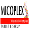 MICOPLEX Multivitamins & Minerals Tablet-Vitamin-B Complex Syrup- 200 ml, 100 ml.