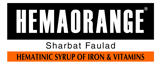 HEMAORANGE Sharbat-e-Faulad Syrup-  200 ml.